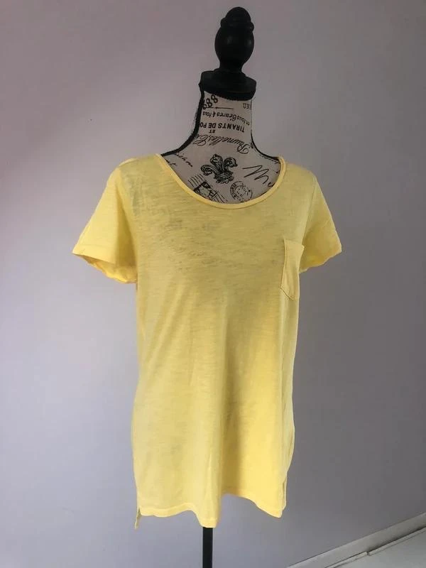 💛 Yellow T-shirt – Kiabi – Size XL – Very good condition – photo 5